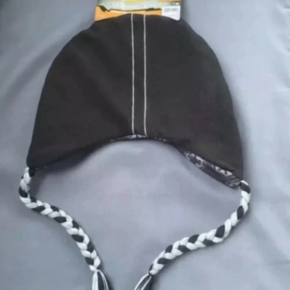 Disney STAR WARS Darth Vader Laplander Black Beanie Cap Hat Ages 8+ One Size